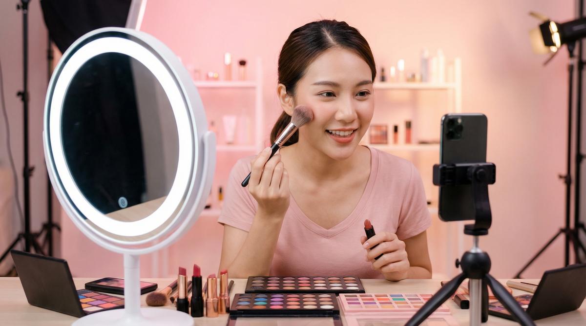 黑丝-美妆视频教程